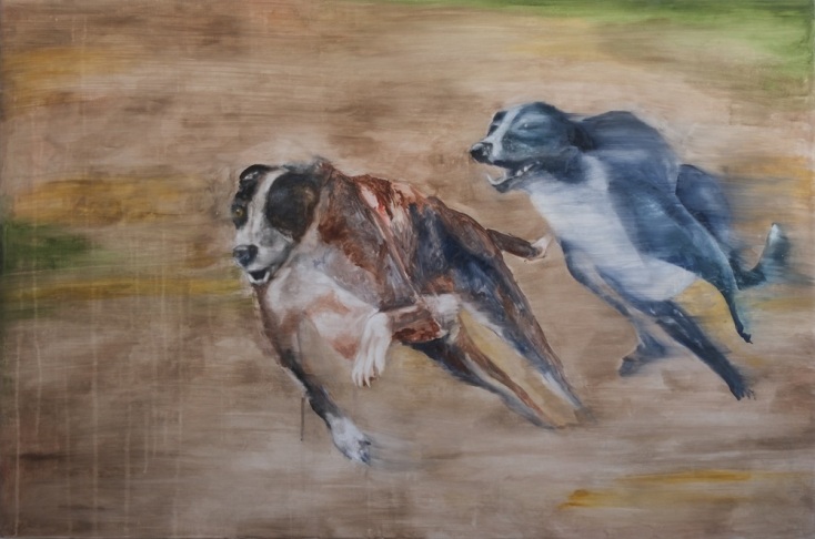 Tindara Spartà, «La course des lèvriers»