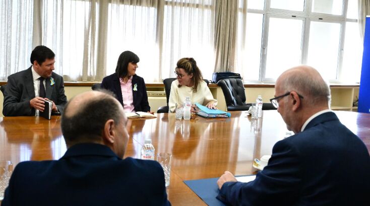 Στο υπουργείο Δικαιοσύνης η Κοβέσι – Συνάντηση με Φλωρίδη