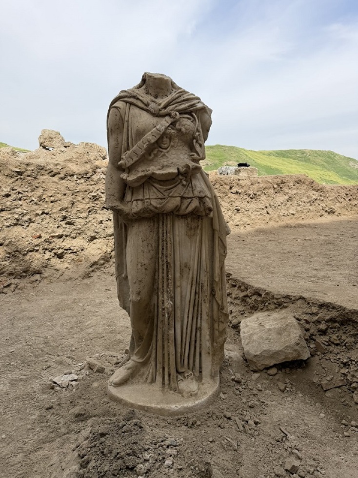 Τουρκία: Σημαντική ανακάλυψη αγάλματος της Αθηνάς ύψους 2 μέτρων στη Λαοδικεία