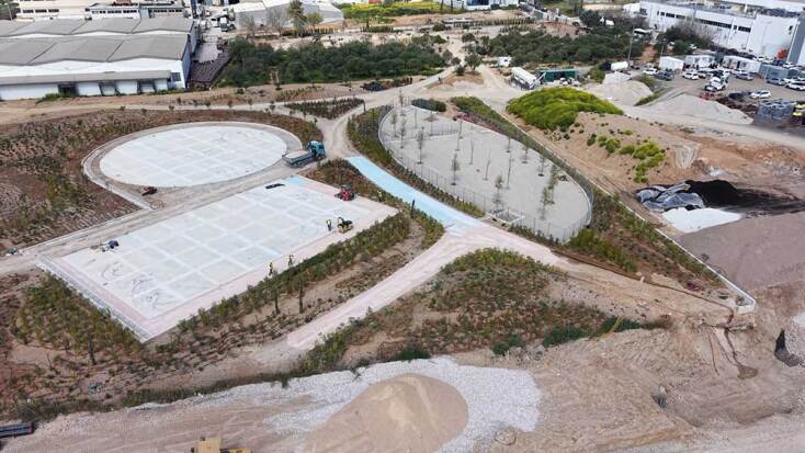 Μια πρώην χωματερή γίνεται πνεύμονας πρασίνου στον Ελαιώνα