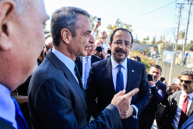 Μητσοτάκης και Χριστοδουλίδης στα εγκαίνια του παραρτήματος του Πανεπιστημίου Λευκωσίας στην Αθήνα