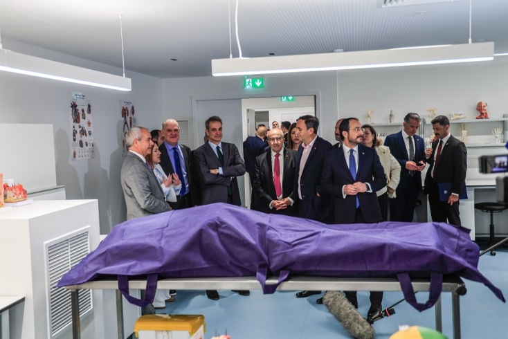 Μητσοτάκης και Χριστοδουλίδης στα εγκαίνια του παραρτήματος του Πανεπιστημίου Λευκωσίας στην Αθήνα