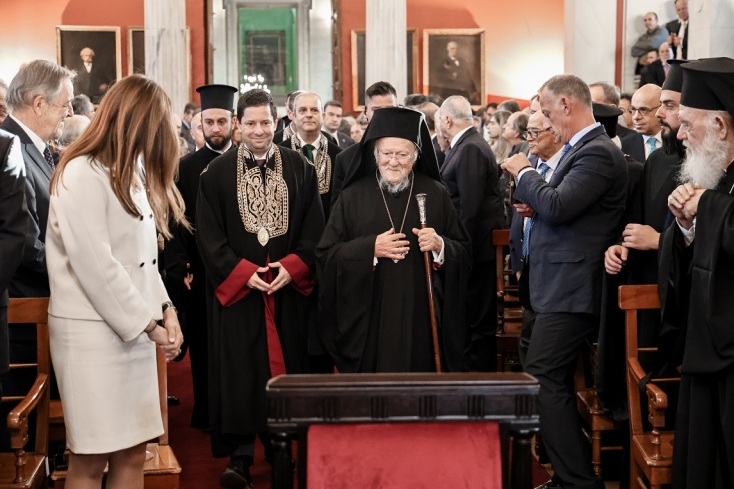 Βενιζέλος: Ενώπιον του Πατριάρχη Βαρθολομαίου η αναγόρευσή του σε επίτιμο διδάκτορα στο ΕΚΠΑ