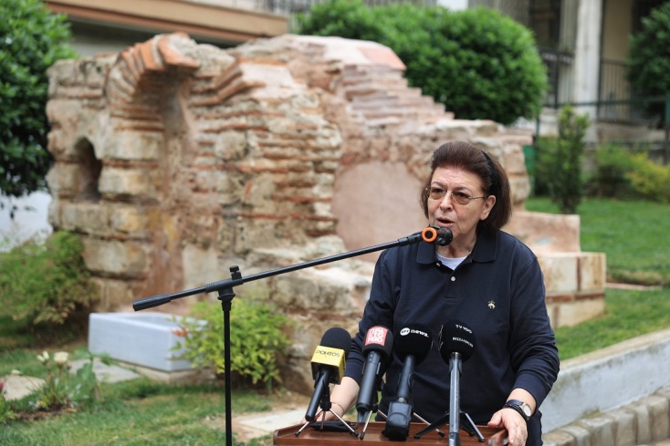 Μενδώνη: Το νερό που ρέει ξανά στις κρήνες της Άνω Πόλης Θεσσαλονίκης ως αντίδοτο στην τοξικότητα των καιρών μας