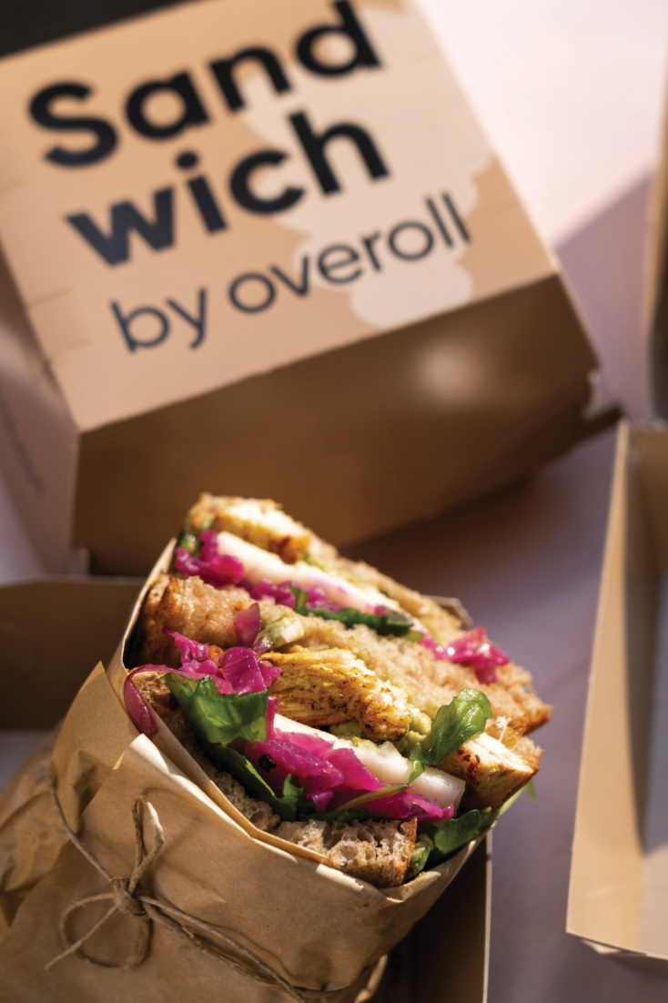 Mediterranean Chicken Sandwich Overoll