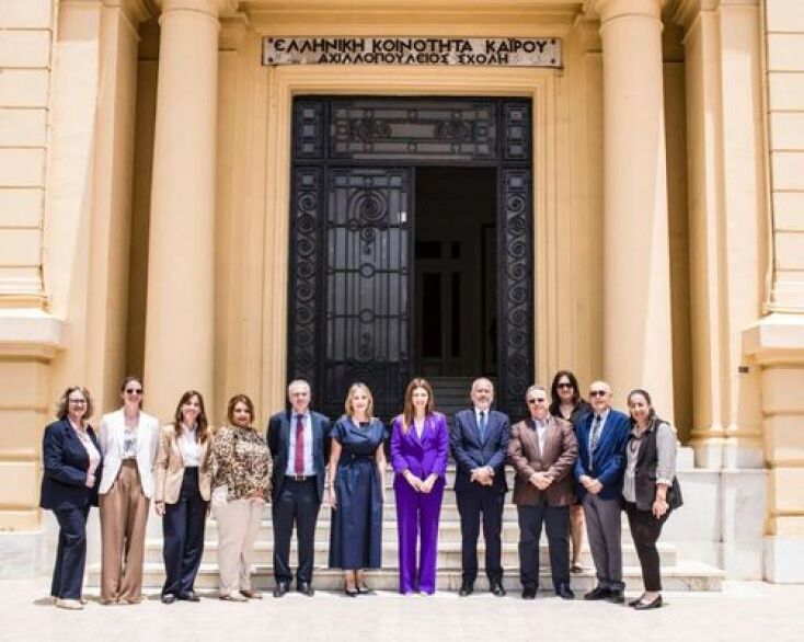 Συνάντηση Ζαχαράκη με τον πατριάρχη Αλεξανδρείας - Επίσκεψη στα ελληνικά σχολεία Καΐρου