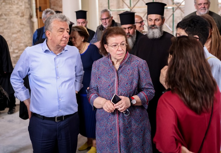 Αυτοψία Λίνας Μενδώνη στα Ενετικά Τείχη Ηρακλείου