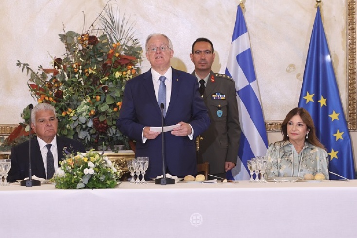 Συνάντηση Τασούλα με τον Πρόεδρο του Παναμά Χοσέ Ραούλ Μουλίνο 