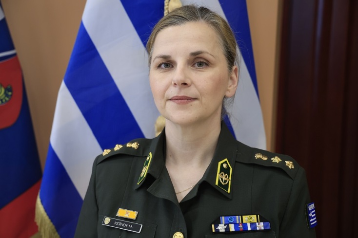 Γυναίκα αντισυνταγματάρχης για πρώτη φορά εκπρόσωπος Τύπου του ΓΕΕΘΑ