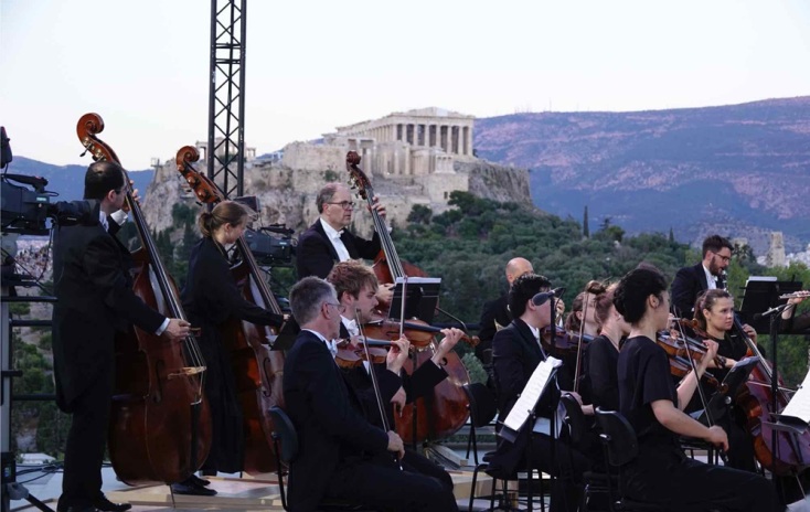 Το Μέγαρο Μουσικής Αθηνών στον Λόφο της Πνύκας