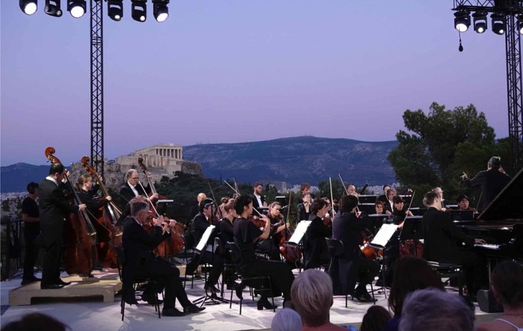 Το Μέγαρο Μουσικής Αθηνών στον Λόφο της Πνύκας