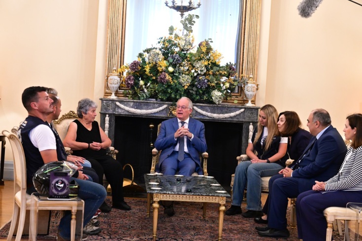 Συνάντηση Τασούλα με αντιπροσωπεία της «Πρωτοβουλίας Μνήμης Ισαάκ – Σολωμού»