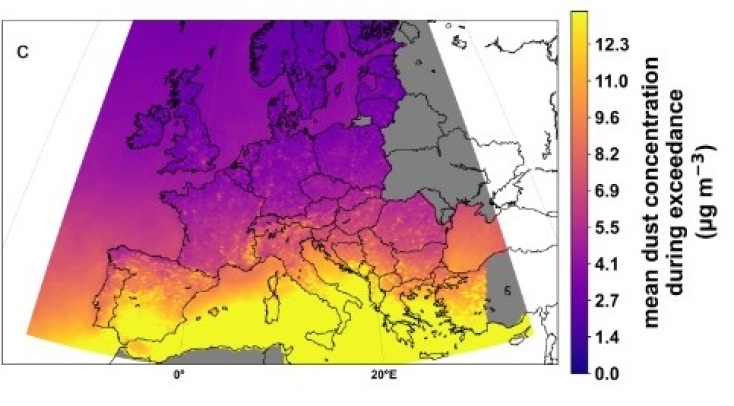 Σημαντική αύξηση της συγκέντρωσης σκόνης στη νότια Ευρώπη την τελευταία δεκαετία, σύμφωνα με μελέτη