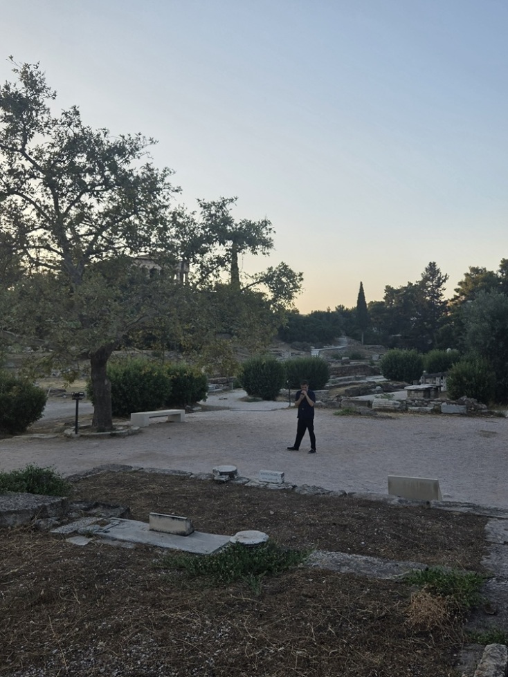 «Συνομιλία με ένα λογισμικό. Ένας AI περίπατος στην Αρχαία Αγορά»