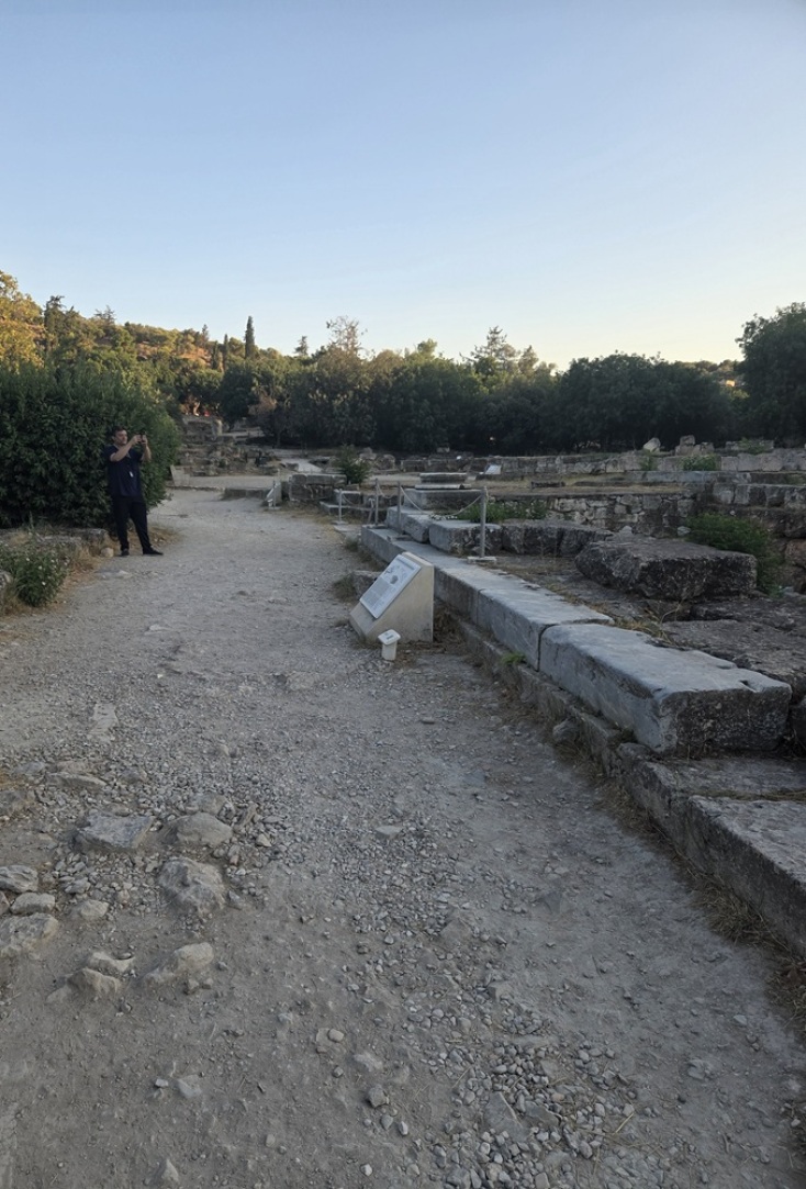 «Συνομιλία με ένα λογισμικό. Ένας AI περίπατος στην Αρχαία Αγορά»