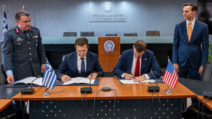 Μνημόνιο συνεργασίας Ελλάδας-ΗΠΑ κατά του οργανωμένου εγκλήματος