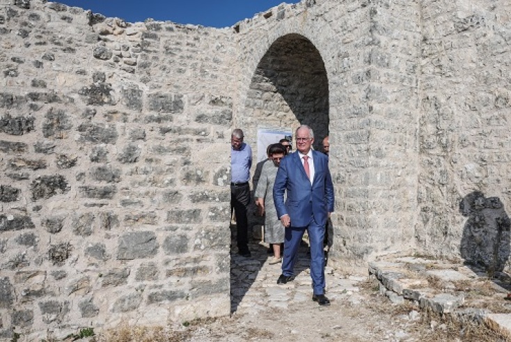 Ο Κων. Τασούλας στο Κάστρο της Κιάφας στο Σούλι - Τέλεσε τα εγκαίνια του έργου αποκατάστασης 