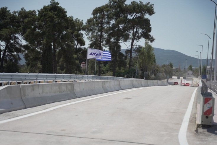 Λάρισα: Εγκαινιάστηκε η νέα γέφυρα του Αλμυρού από Χατζηδάκη και Δήμα