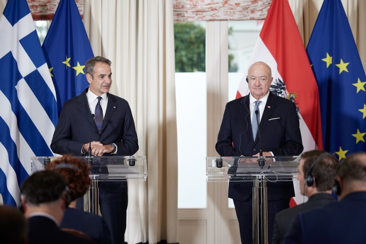 Μητσοτάκης από Αυστρία: Η ενεργειακή ασφάλεια είναι και γεωπολιτική ασφάλεια - Το ίδιο ισχύει και για την άμυνα	