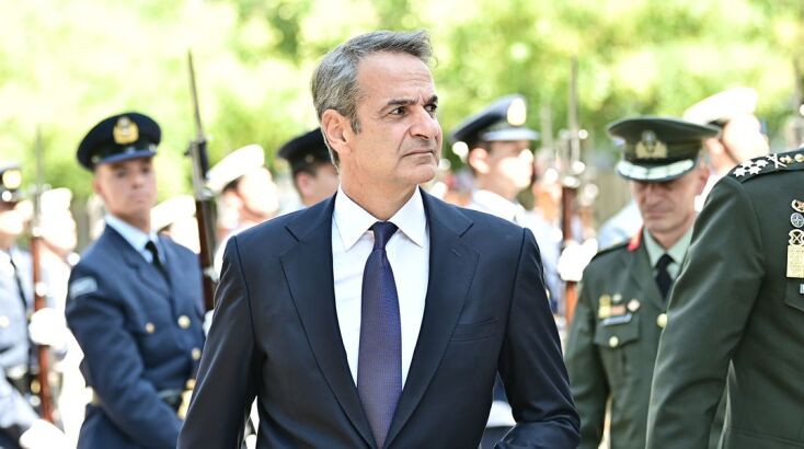Ο πρωθυπουργός Κυριάκος Μητσοτάκης