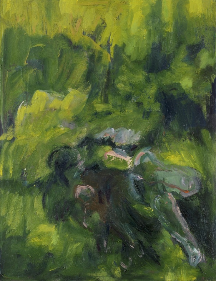 Κατερίνα Παπαζήση, Three Figures in a Landscape, 2026