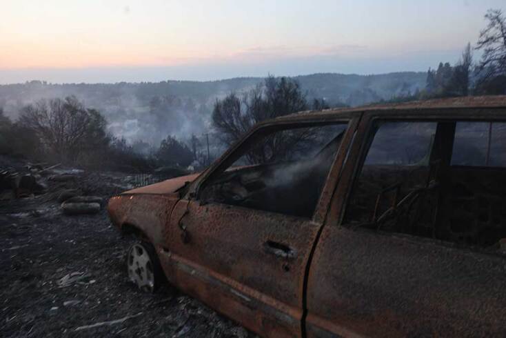 Ένα ακόμη αυτοκίνητο έγινε παρανάλωμα του πυρός