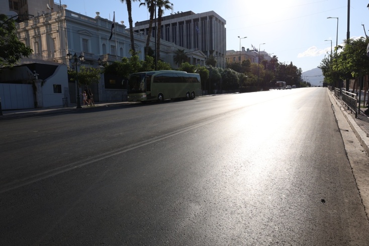 Η άδεια από οχήματα Βασιλίσσης Σοφίας