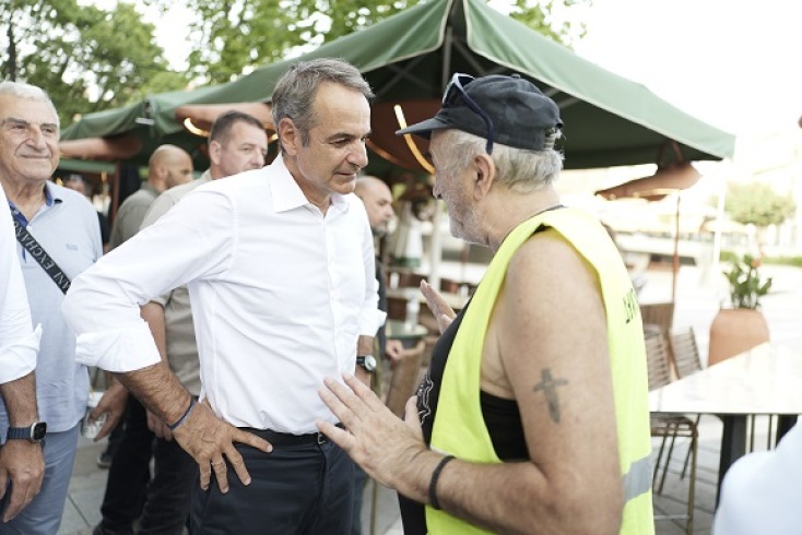 Μητσοτάκης από Κοζάνη: Η ΝΔ είναι η μόνη πολιτική δύναμη που εγγυάται σταθερότητα και προκοπή