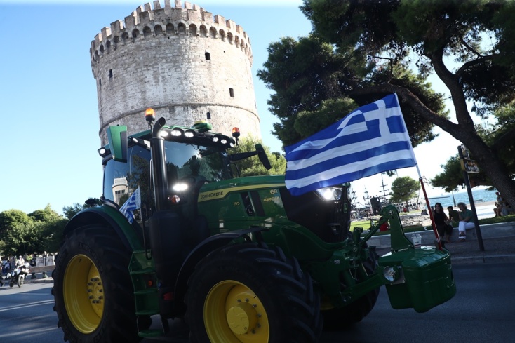 Κινητοποιήσεις αγροτών στη ΔΕΘ