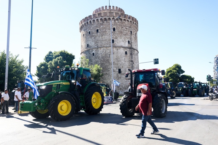 Κινητοποιήσεις αγροτών στη ΔΕΘ
