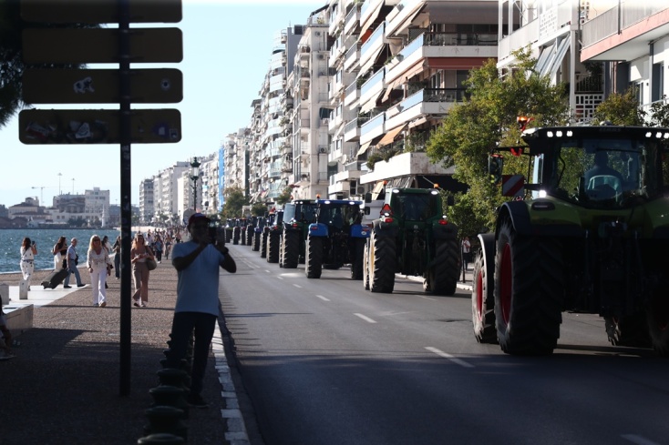 Κινητοποιήσεις αγροτών στη ΔΕΘ