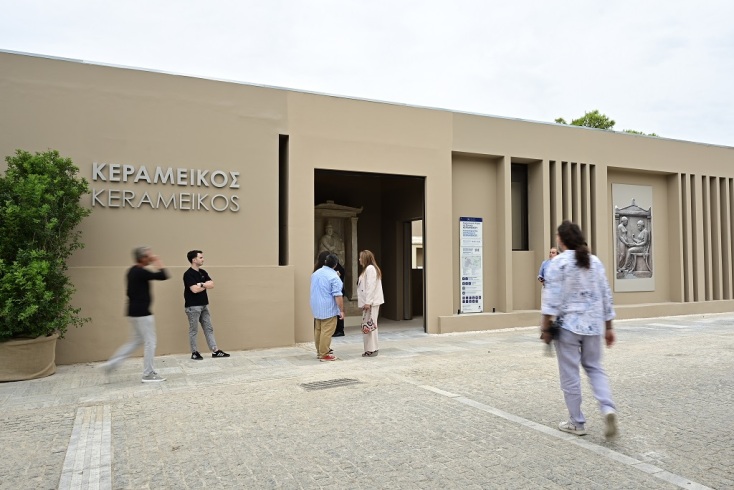 Επίσκεψη Μητσοτάκη στον Κεραμεικό για τα εγκαίνια των έργων αναβάθμισης στον αρχαιολογικό χώρο