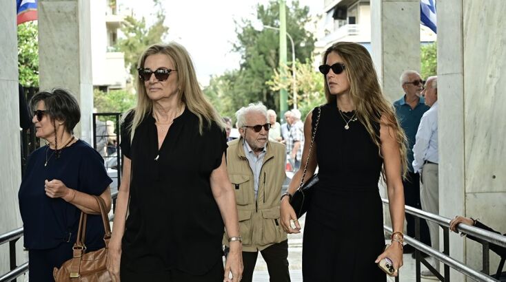 Η πρώην σύζυγος του Γιώργου Παπανδρέου, Άντα και η κόρη τους Μαργαρίτα