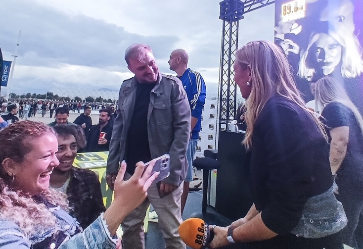 Άννα Βίσση: Γεμίζει το ΟΑΚΑ για τη συναυλία, δείτε φωτογραφίες
