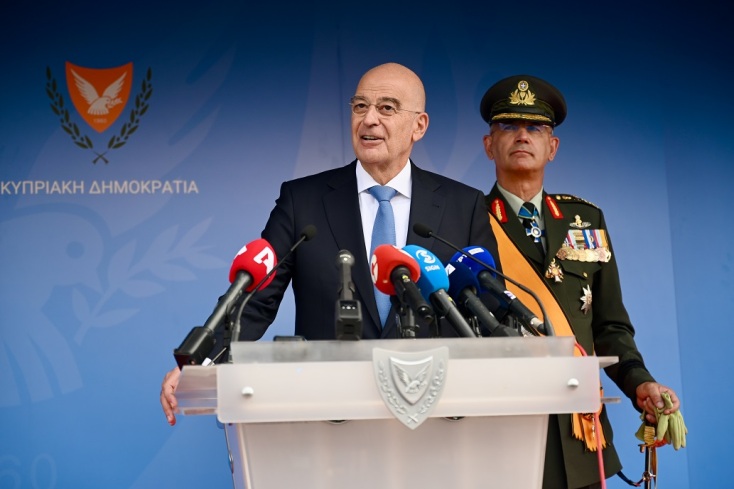 Δένδιας: Η Ελλάδα είναι και θα είναι εδώ και θα στέκεται πάντα δίπλα στην Κύπρο