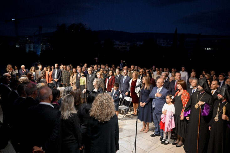 H Σοφία Ζαχαράκη στους εορτασμούς για την Ανεξαρτησία της Αρμενίας: Ιστορικοί και ζωντανοί οι δεσμοί των δύο χωρών