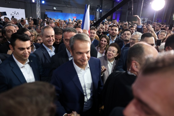 Μητσοτάκης στην εκδήλωση για τα 52 χρόνια της ΝΔ: Σήμερα η Ελλάδα είναι παράδειγμα προς μίμηση