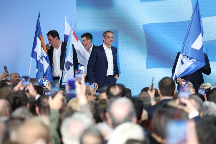 Μητσοτάκης στην εκδήλωση για τα 52 χρόνια της ΝΔ: Σήμερα η Ελλάδα είναι παράδειγμα προς μίμηση