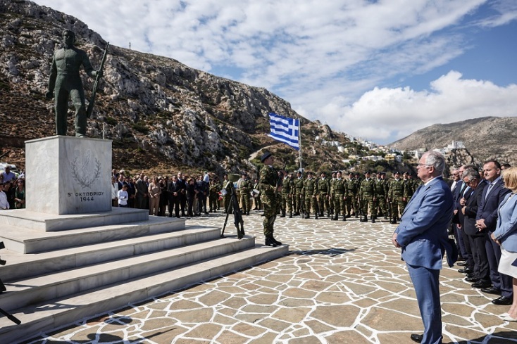 Επίσκεψη Κωνσταντίνου Τασούλα στην Κάρπαθο για τις εκδηλώσεις απελευθέρωσης του νησιού