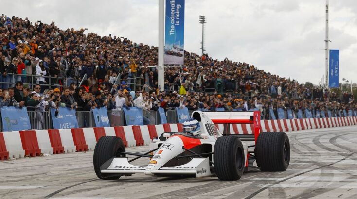 H McLaren MP4/6 του Ayrton Senna