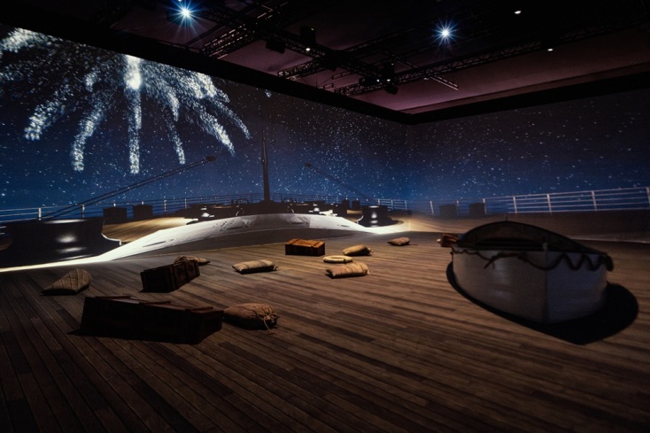 Titanic: An Immersive Voyage στο Digital Theater Γουδί