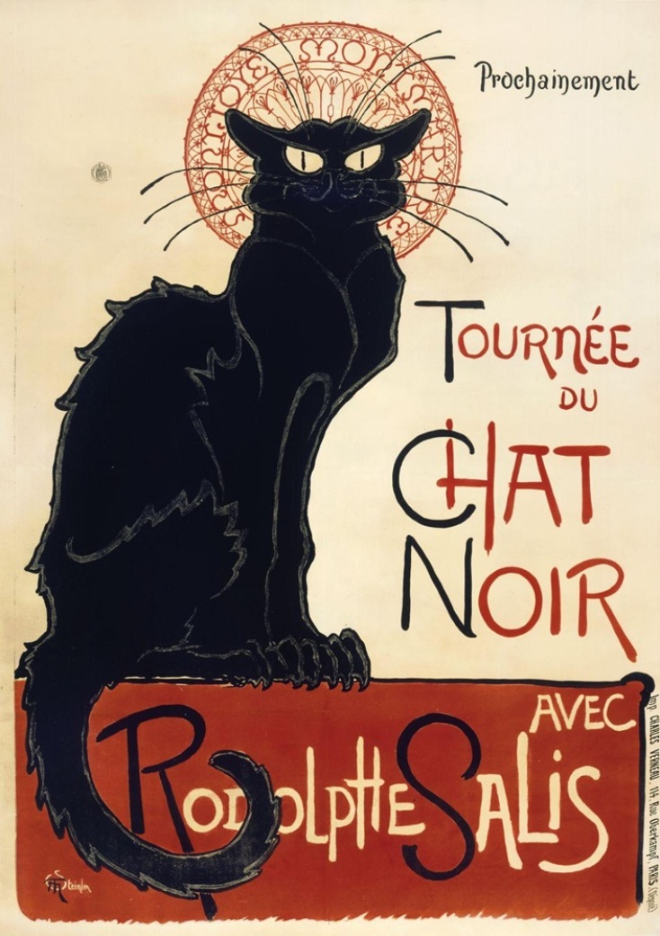 Theophile- Alexandre Steinlein, Le chat noir