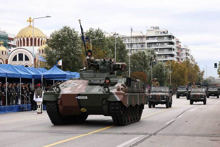 Στρατιωτική παρέλαση για την 28η Οκτωβρίου στη Θεσσαλονίκη