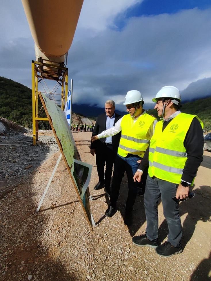 Χρίστος Δήμας: Στο τέλος του 2028 θα παραδοθεί στην κυκλοφορία το έργο Μπράλος – Άμφισσα	
