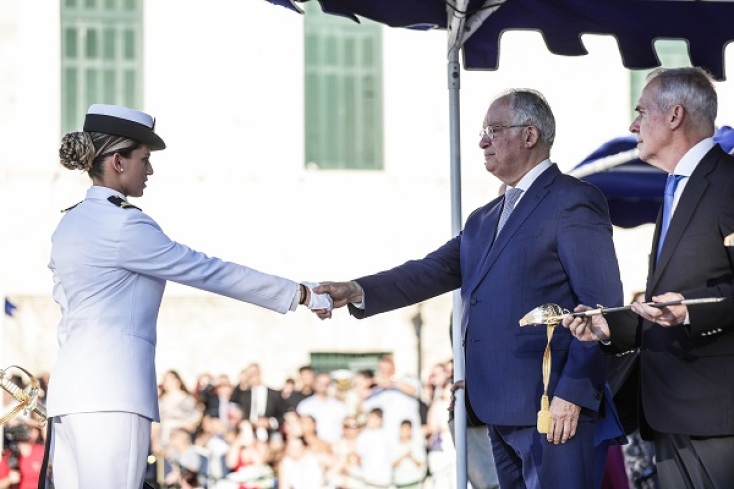 Ο Κ. Τασούλας στην τελετή ορκωμοσίας των νέων Σημαιοφόρων του Πολεμικού Ναυτικού και του Λιμενικού Σώματος