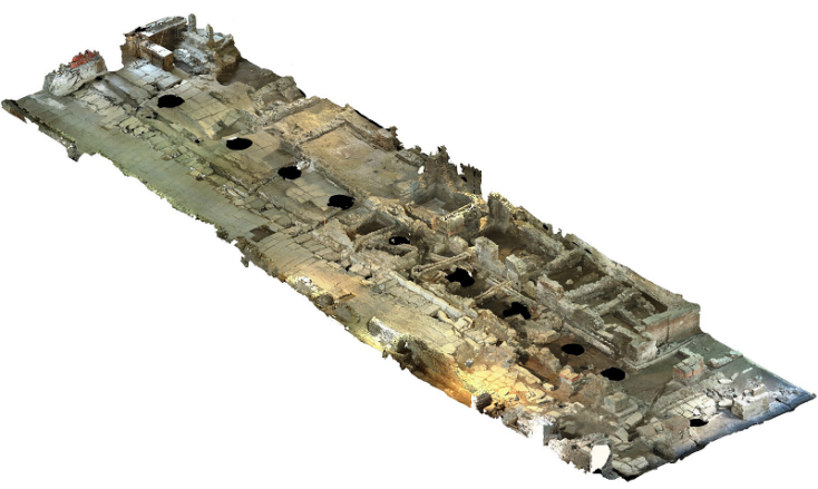 Τρισδιάστατη αποτύπωση των αρχαιοτήτων Σταθμού Βενιζέλου