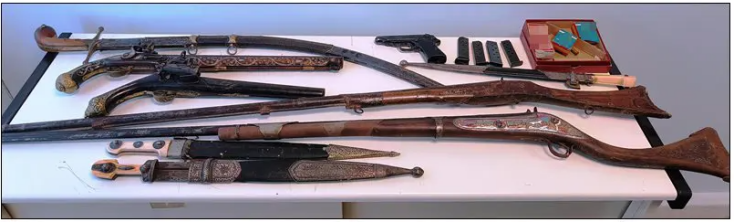 Όπλα στο σπίτι 70χρονης στη Θεσσαλονίκη 