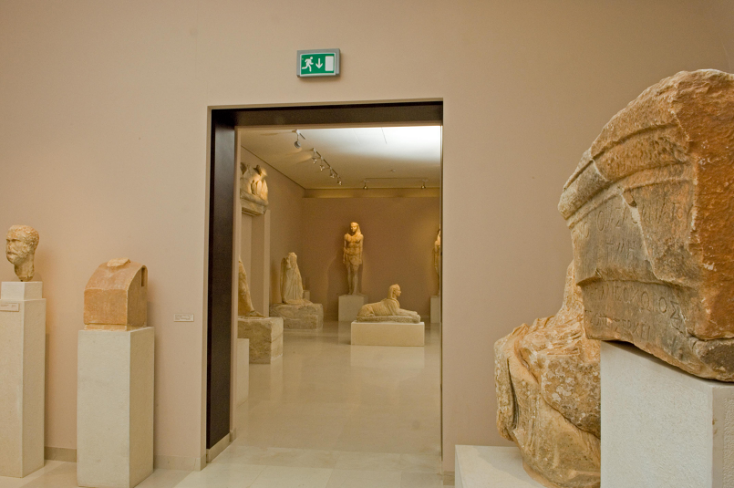 Άποψη του Αρχαιολογικού Μουσείου Μαραθώνα