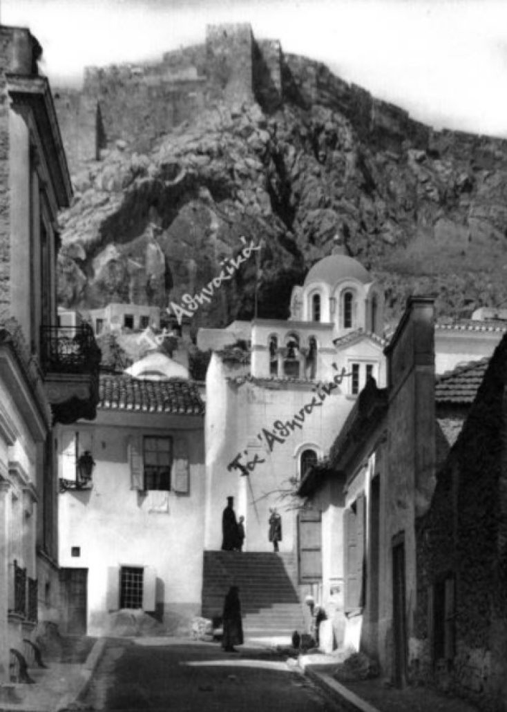 Άποψη του Ναού σε φωτογραφία του F.Boissonnas 1903-1923