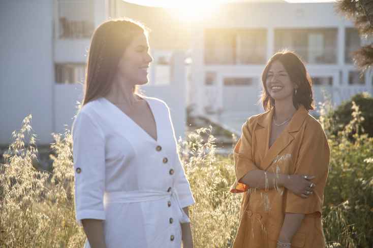 Οι founders του ALERÓ, Αλεξάνδρα και την Ηρώ Γκριμπίζη